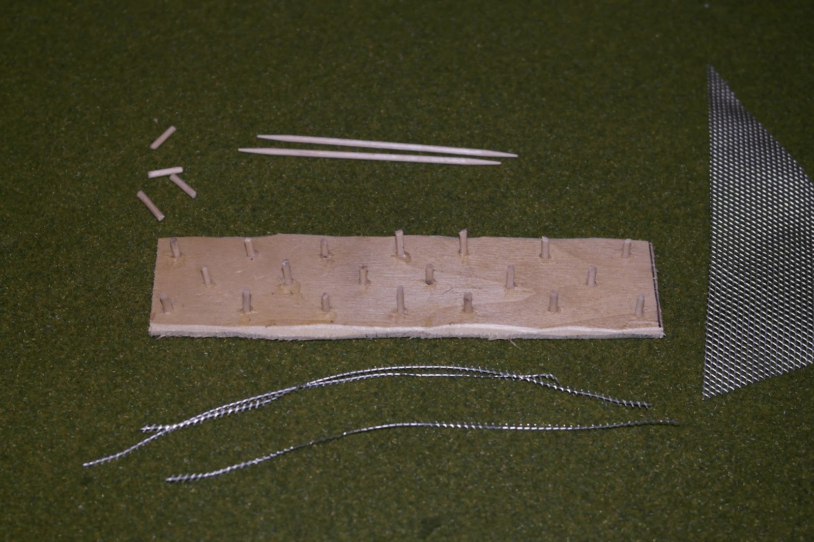 Turbil Miniatures How To Make Barbed Wire Entanglements