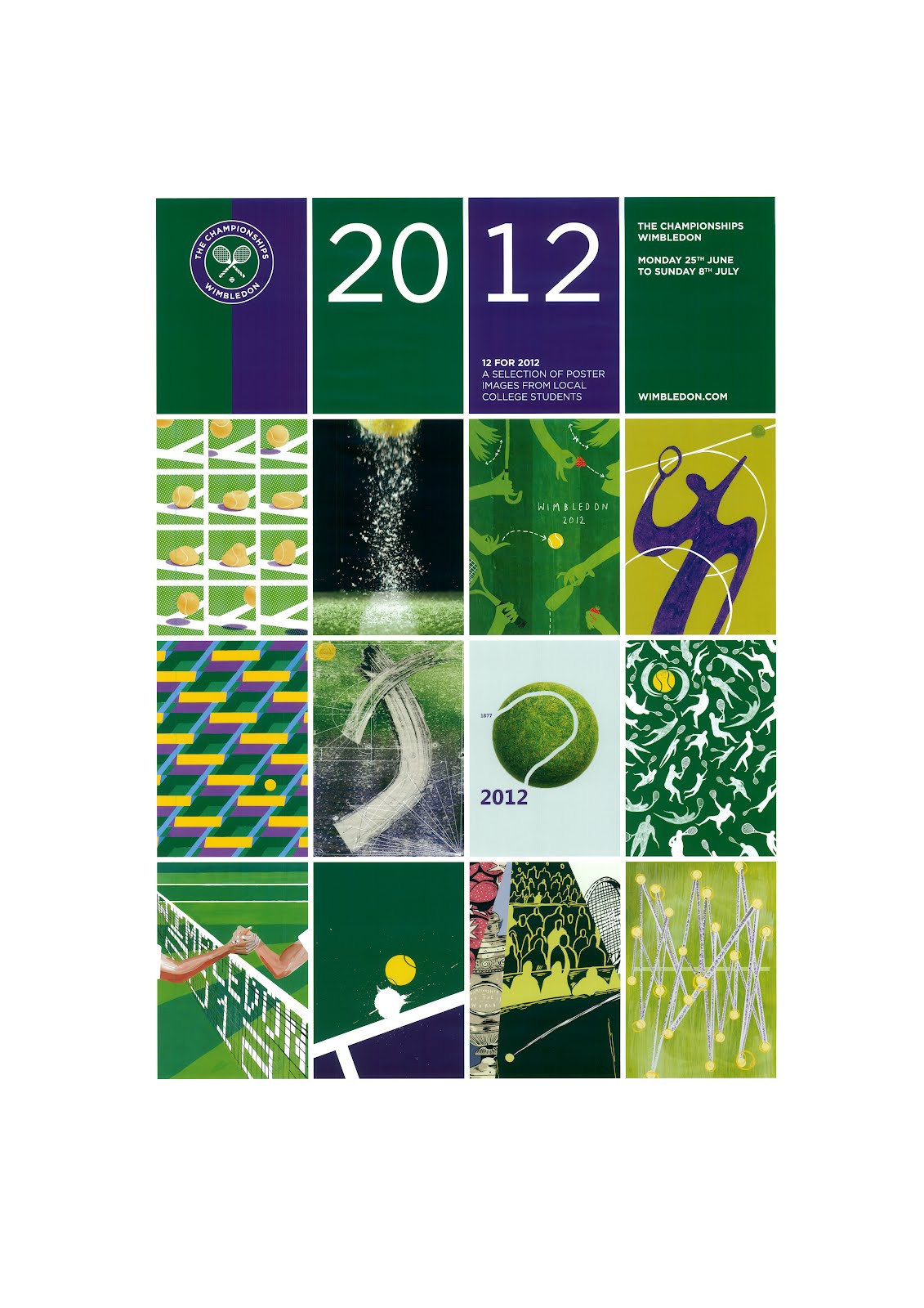 Lorna Scobie Blog Official Wimbledon Poster 2012