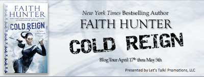 Dual Review, Excerpt & Giveaway: Cold Reign by Faith Hunter Review, Excerpt & Giveaway, Cold Reign, Faith Hunter, Bea's Book Nook