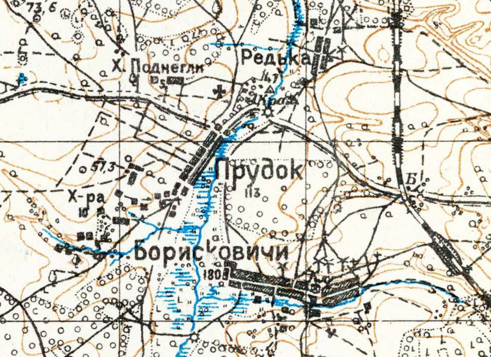 Карта мозырского района с деревнями и дорогами