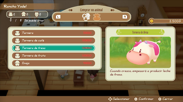 vaca - Story of Seasons: Friends of Mineral Town