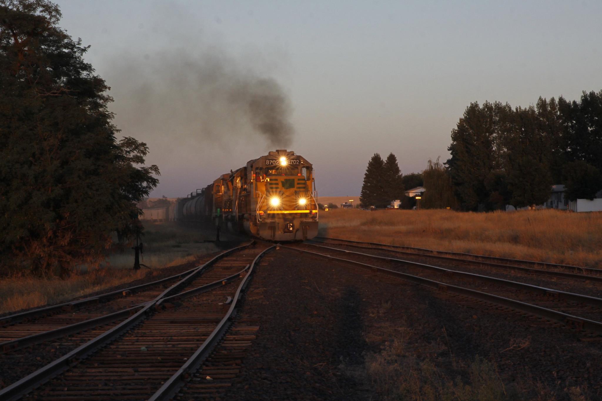 Big Bend Railroad History 8702 West At Reardan