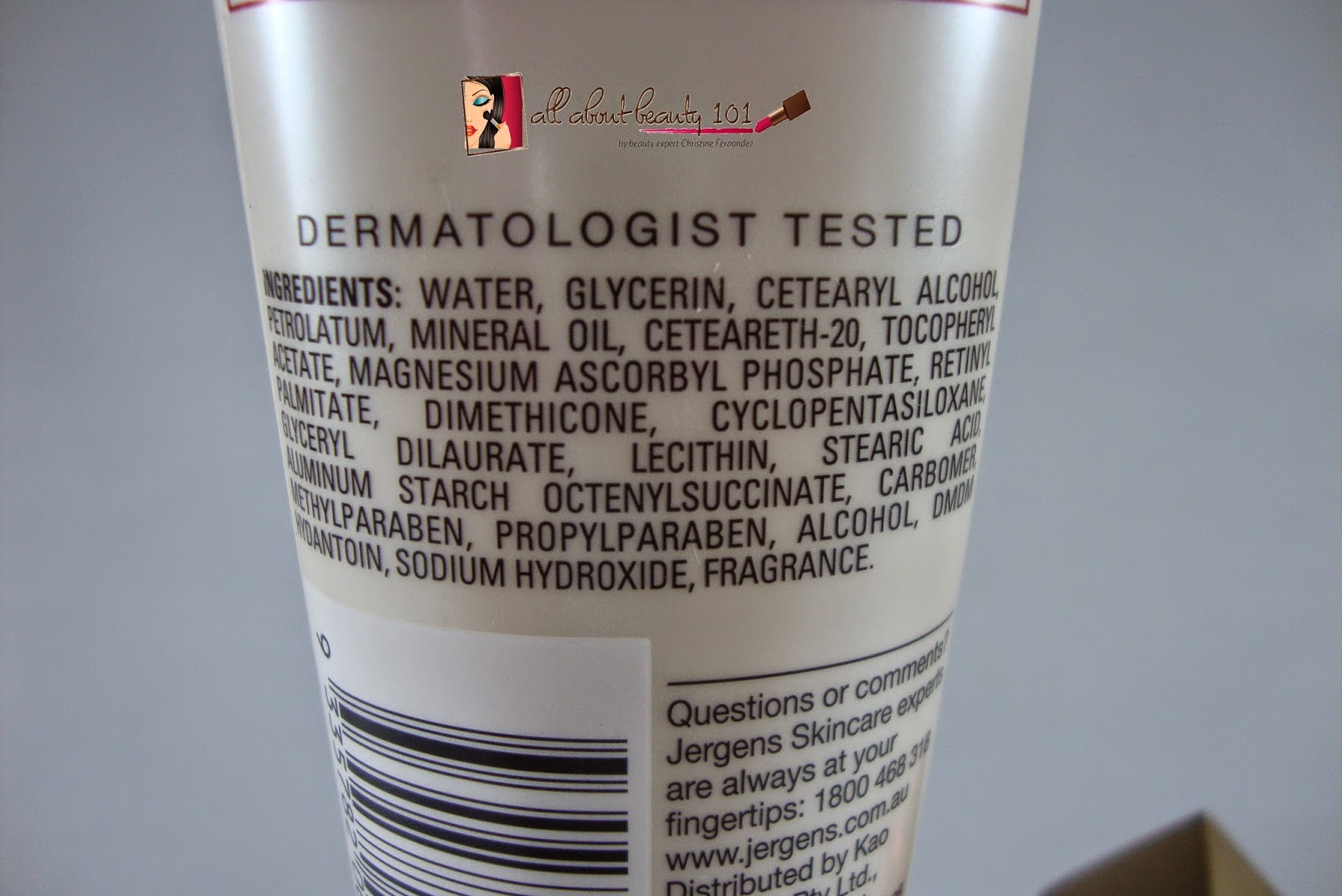 Jergens Age Defying MultiVitamin Moisturiser All About Beauty 101