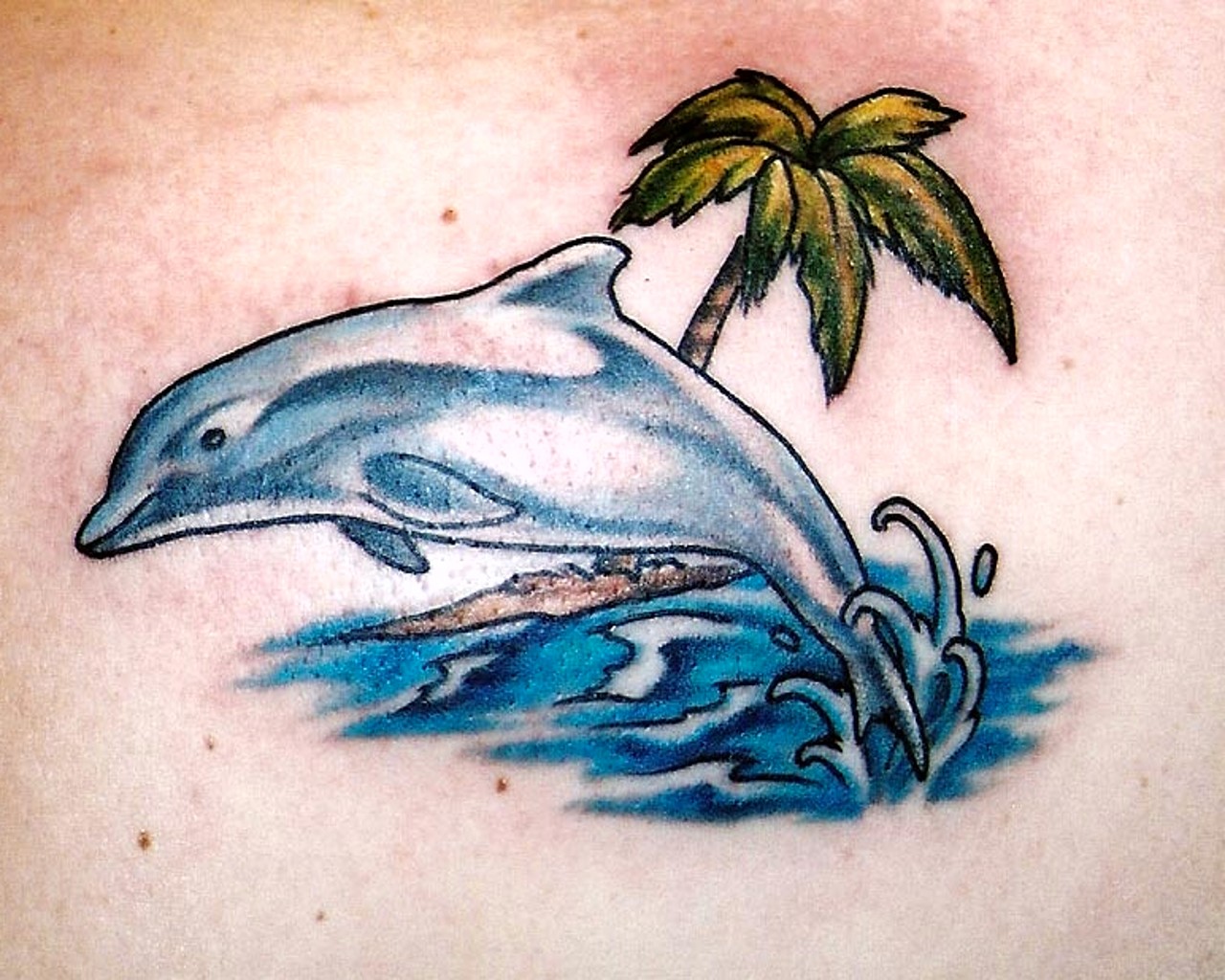 4. Dolphin Henna Tattoo Images - wide 6