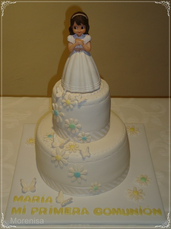 LA COCINA DE MORENISA: Tartas de Primera Comunión