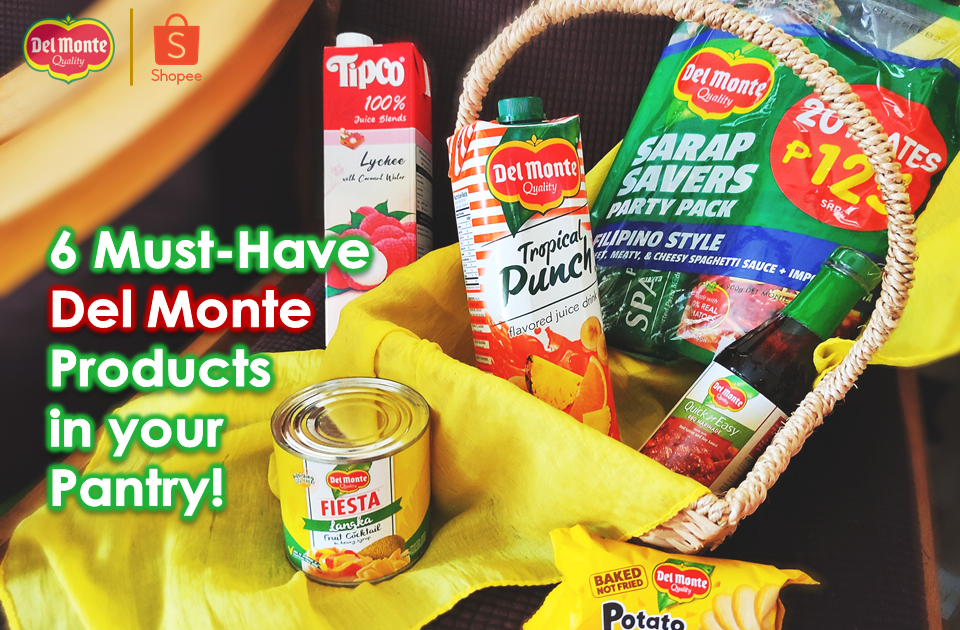 Del Monte X Shopee 6 Del Monte Products that You Should Have in your
