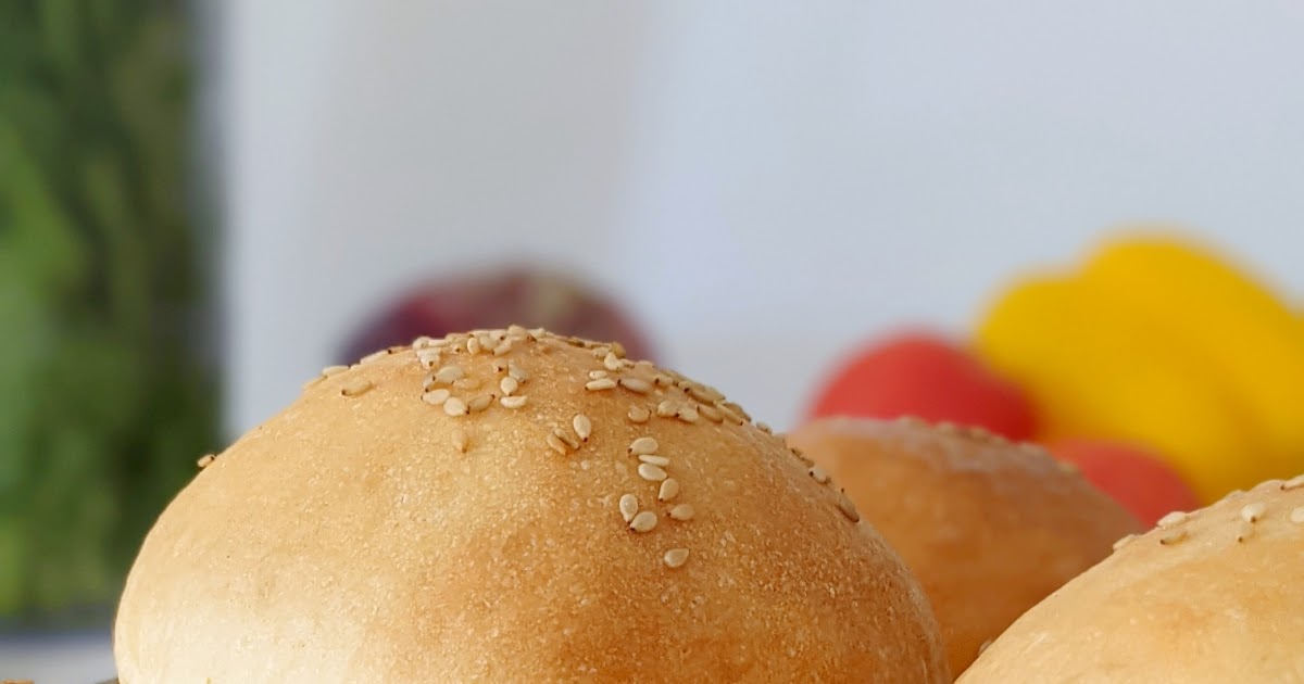 Eggless Burger Buns Masala Journey