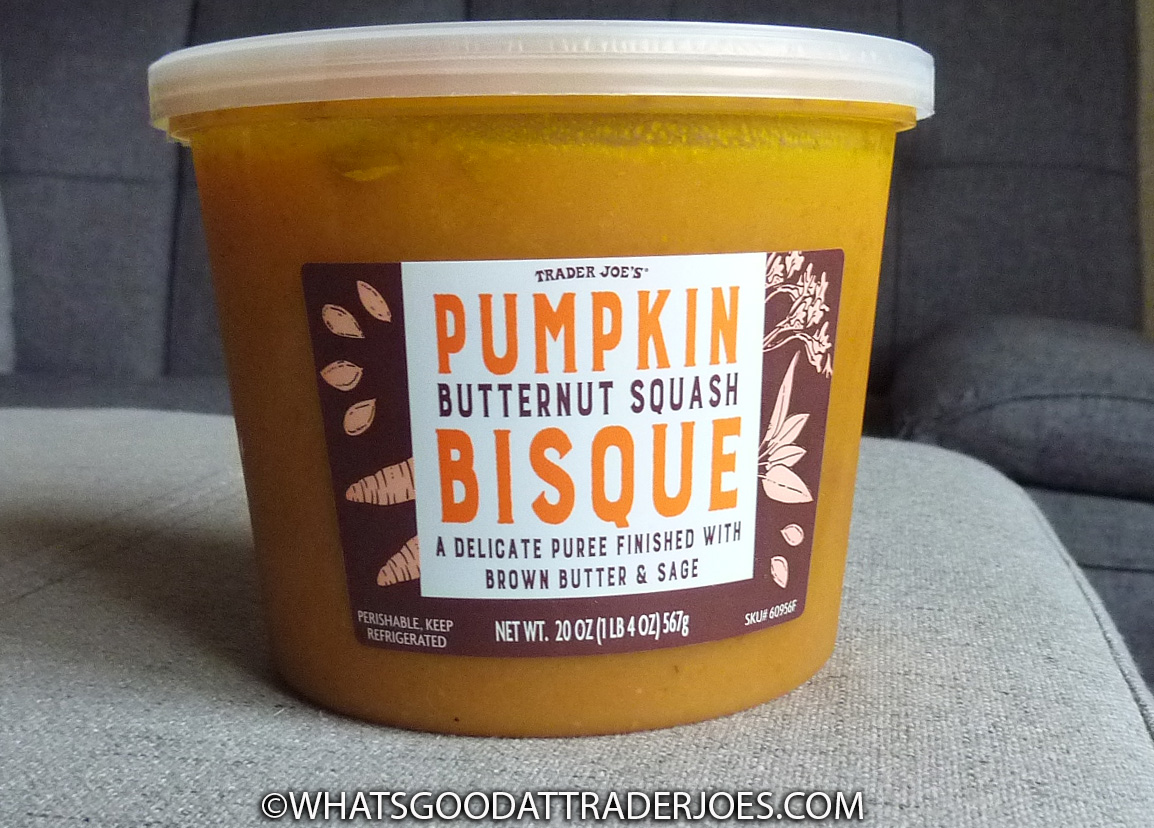 What's Good at Trader Joe's? Trader Joe's Pumpkin Butternut Squash Bisque