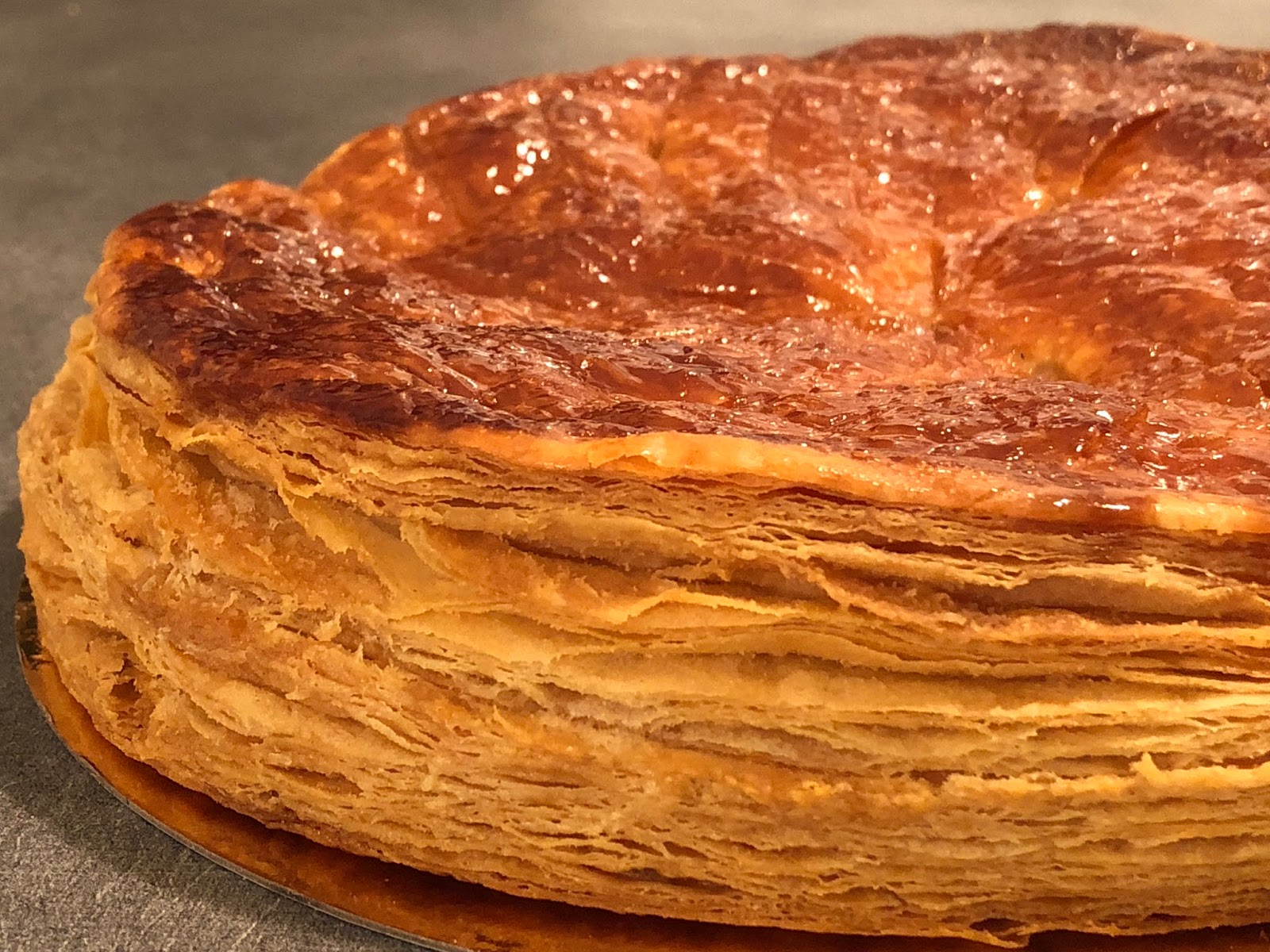 Galette des rois à la frangipane Caramel Beurre Sucré