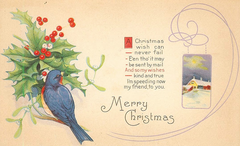 Antique Christmas Postcards | Knick of Time