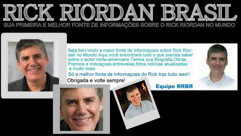 RICK RIORDAN BRASIL || SUA FONTE #1 SOBRE O AUTOR