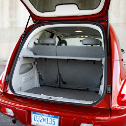 cruiser pt chrysler trunk space seat ride