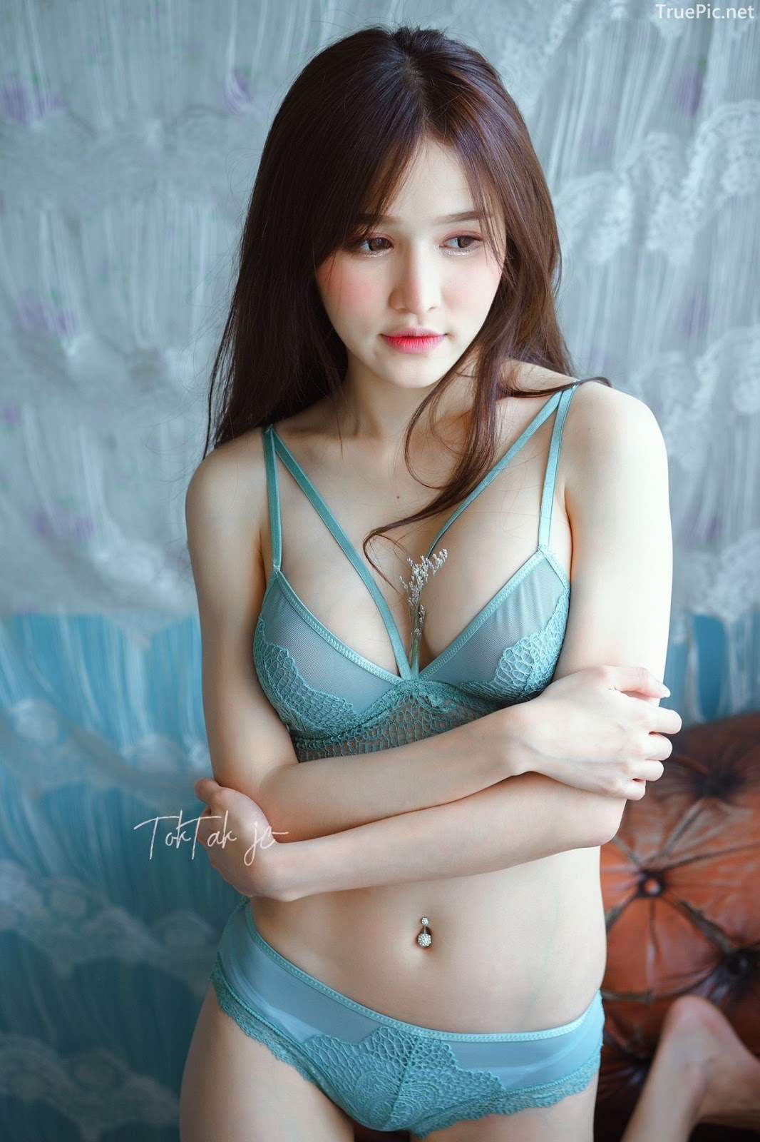 Thailand sexy model - Patcharaporn Chaopitakwong - The Blue Lingerie - TruePic.net - Picture 16