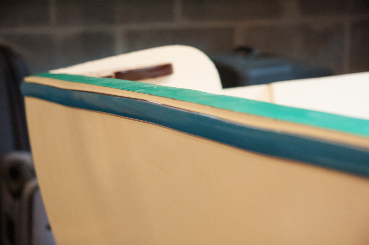 Michael's Boatbuilding Blog Selfadhesive automotive trim as a rub rail