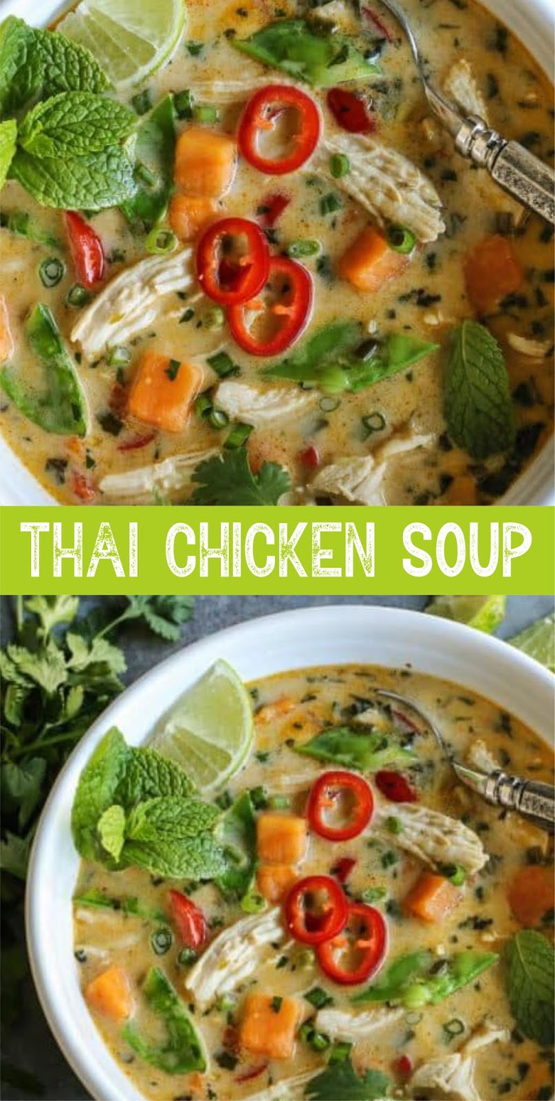 THAI CHICKEN SOUP | EAT