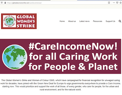 #Care Income Now - Global Women's Strike