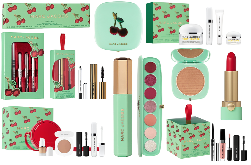 Marc Jacobs 2022 Christmas Collection Beauty Marc Jacobs Beauty Christmas 2020 Gift Sets (Very Merry Cherry Collection)  — Hannah Heartss