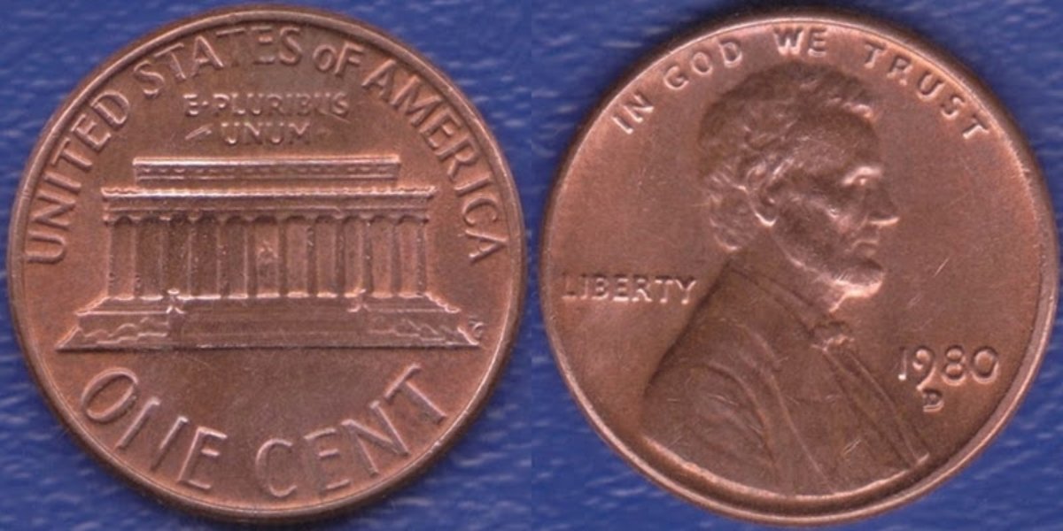 My coins collection ONE CENT (1 Cent) 19591982