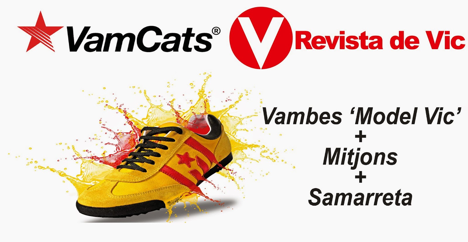 Guanya unes Vamcats 'Model Vic' + mitjons + samarreta