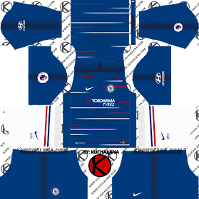 Chelsea FC 2018/19 Kit - Dream League Soccer Kits
