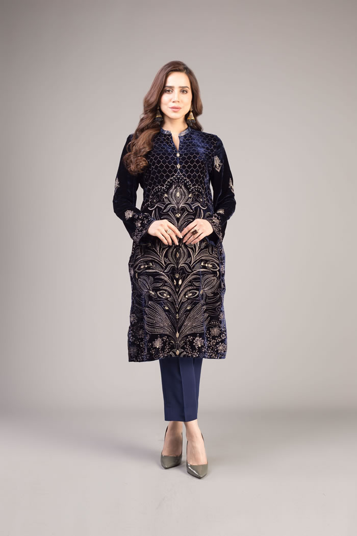 Bareeze Velvet Embroidered Collection 2021