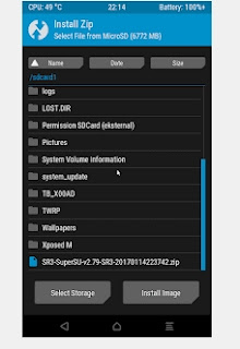 Cara Root dan Install TWRP Asus Zenfone Selfie Z00T ZD551KL 