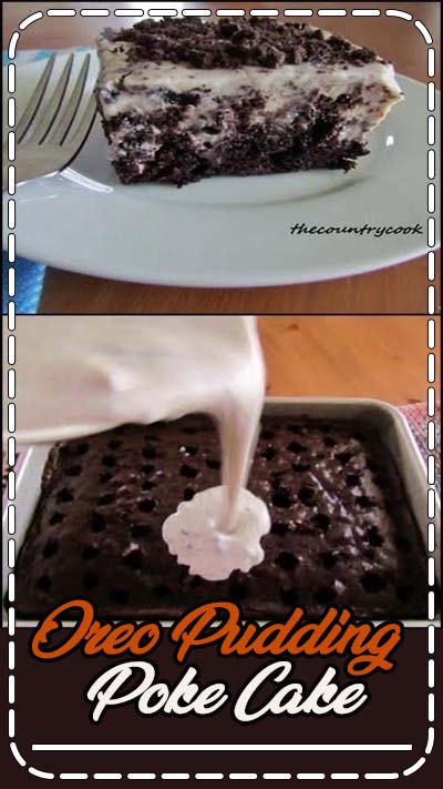 Make and share this Oreo Pudding Poke Cake recipe from GeniusKitchen.com.