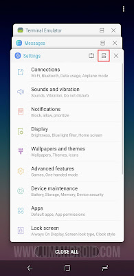 Cara Multi Windows di Samsung Galaxy A8 Star Tanpa Aplikasi windows bahwasanya yaitu kemampuan bawaan Android yang sudah ada semenjak Android Cara Multi Windows di Samsung Galaxy A8 Star Tanpa Aplikasi