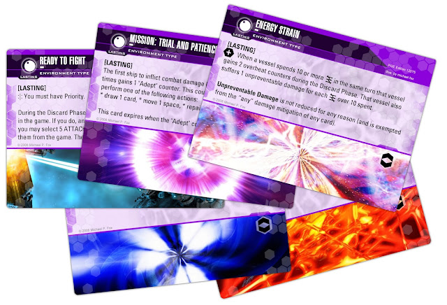 Dog Fight: Starship Edition environment cards