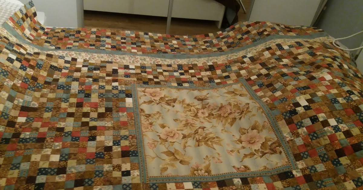 In my scrapbasket Scrap Quilt