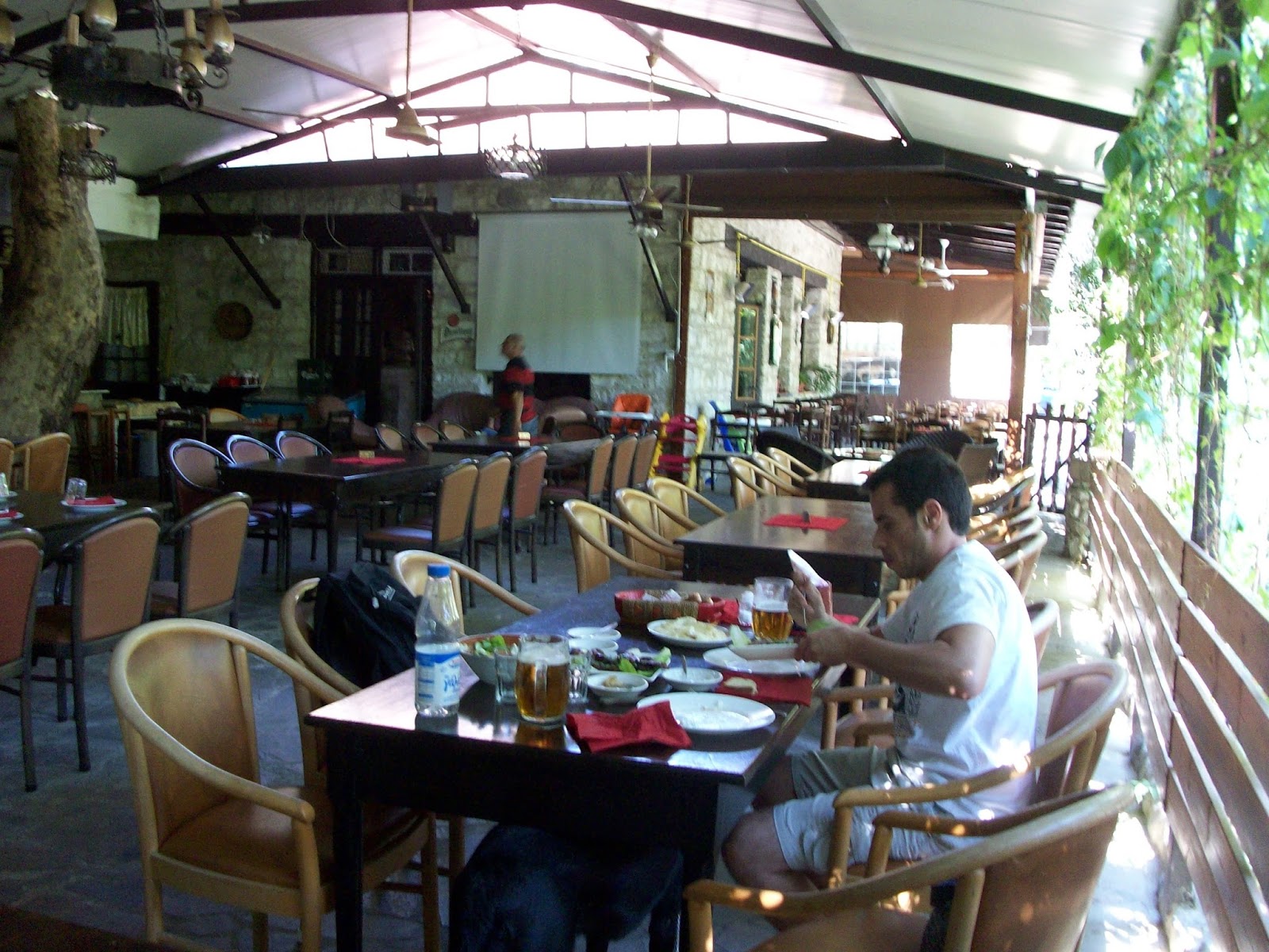 Travel Cyprus With Your Dog Eat at Neromilos Restaurant, Pera Pedi