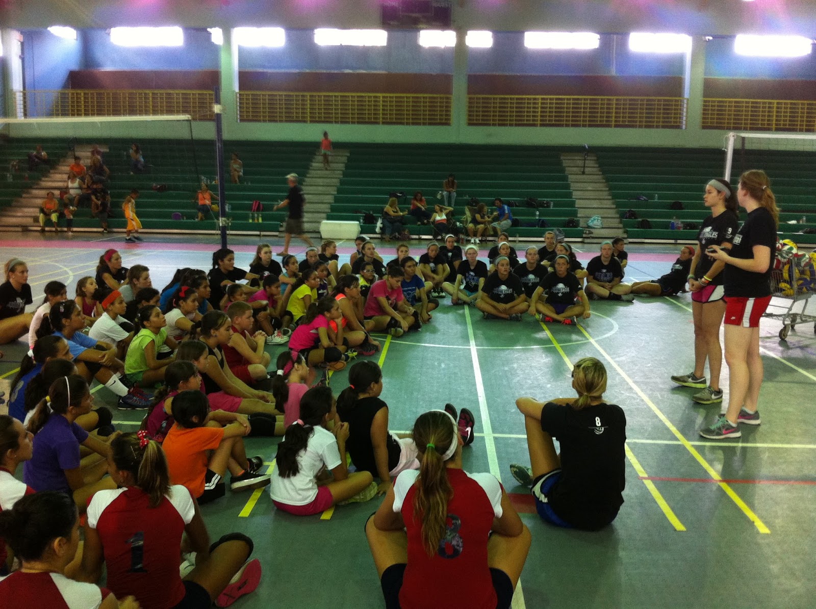 AU Women's Volleyball Puerto Rico 2013