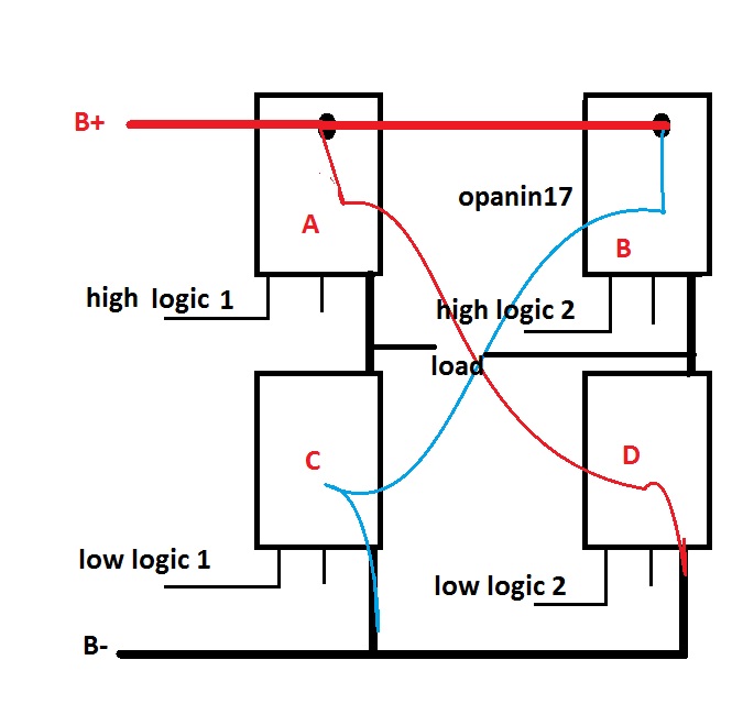 Many circuits: Heating solution for H bridge transistor circuits