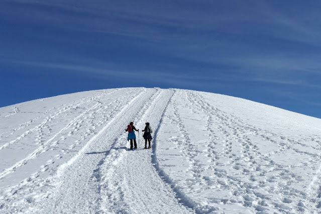 piani dell'avaro inverno ciaspole