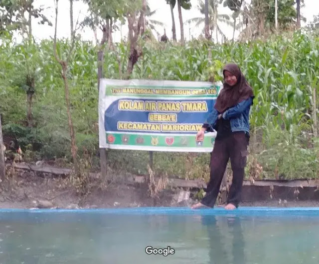 Tempat Wisata Soppeng- Bebba'e T'mara Permandian Air Panas T'mara