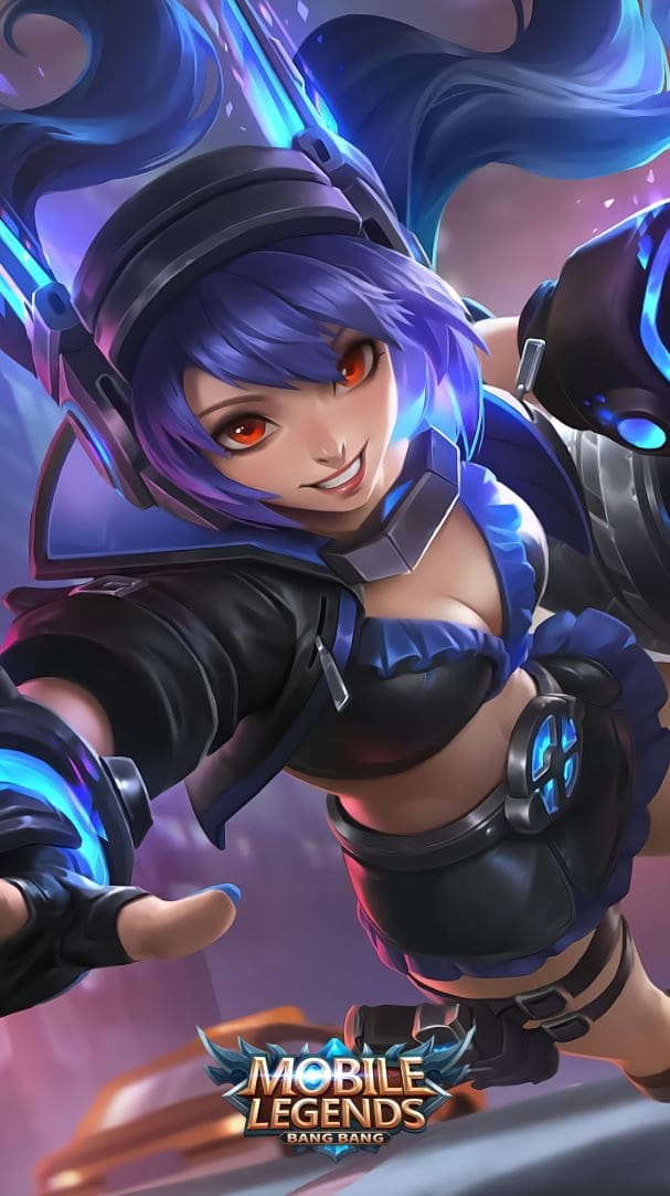 Wallpaper Layla Classic Malefic Gunner Skin Mobile Legends HD for Android and iOS