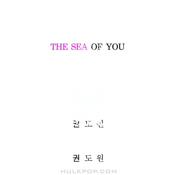 Kwon Dowon – THE SEA OF YOU – Single