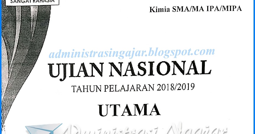 Pembahasan Soal Unbk Kimia Sma Ma Tahun 2019 Bagian 2 Administrasi Ngajar Pembahasan Soal Unbk Kimia Sma Ma Tahun 2019 Bagian 2 Administrasi Ngajar