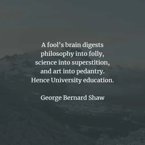 Famous quotes and sayings by George Bernard Shaw