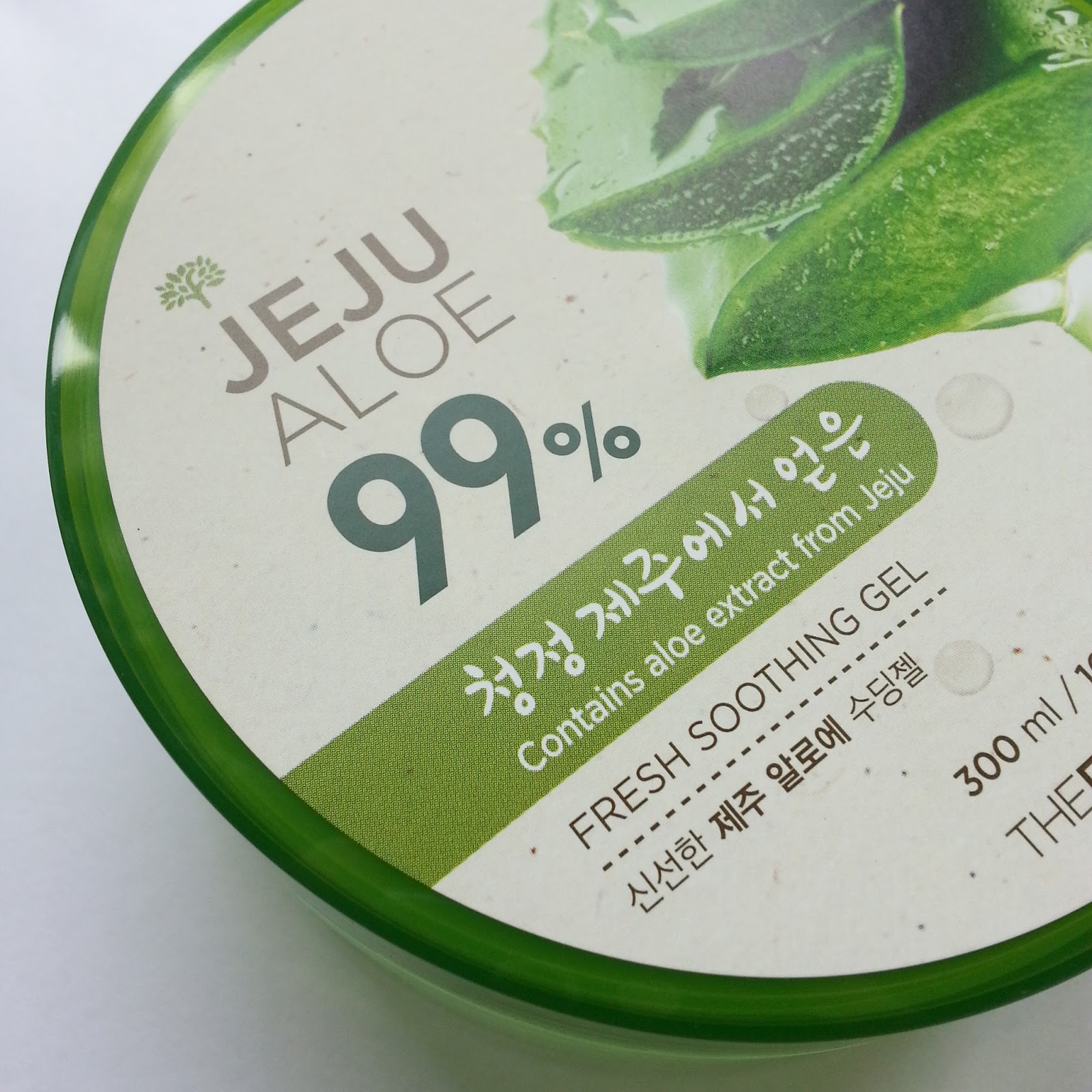 The Face Shop Jeju Aloe 99 Fresh Soothing Gel Review FISHMEATDIE