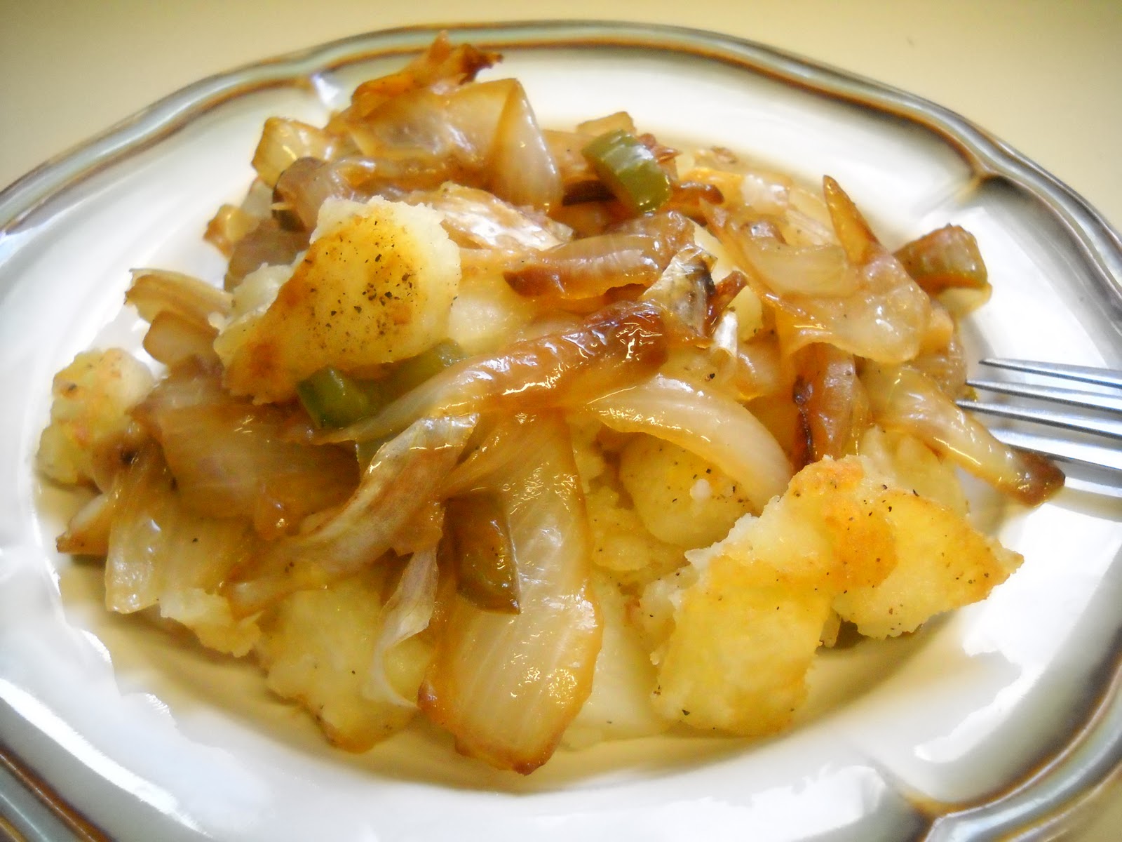Blessed Vegan Life Fried Potatoes with Jalapenos