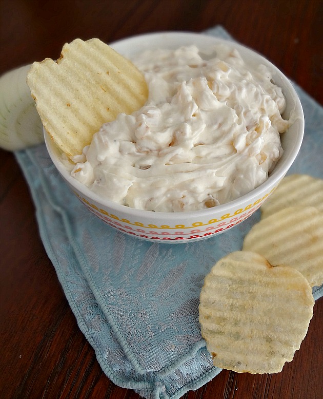 The Cooking Actress Caramelized Onion Dip