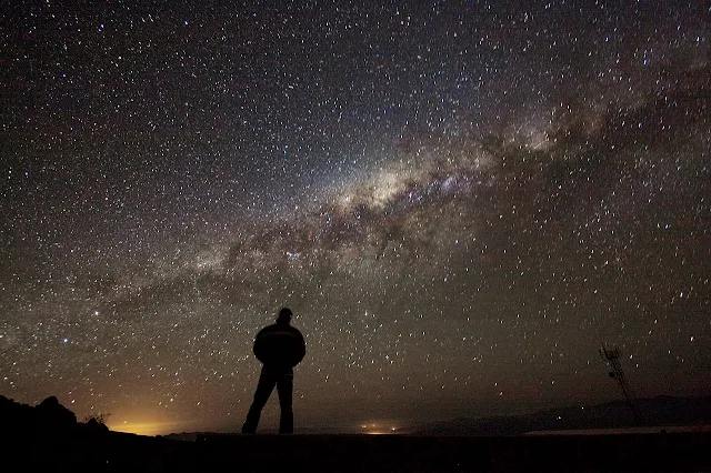 Existem milhões e milhões de estrelas visíveis da Terra