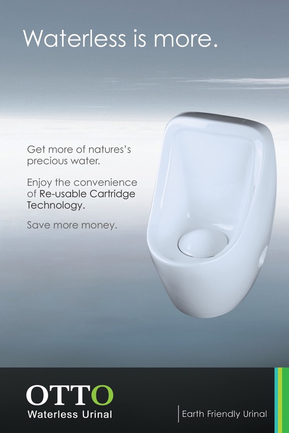WAW Finds OTTO WATERLESS URINAL New Innovation in Waterless Urinal