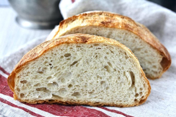 No-Knead Loaf Bread Recipe