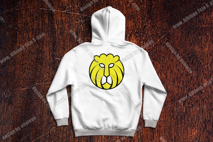 Desain Jaket Hoodie dari Logo Tiger Head in Circle shape ...
