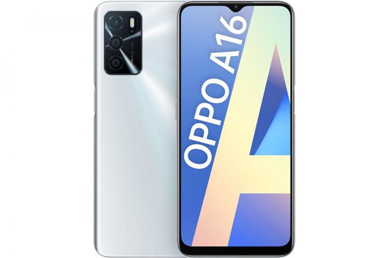 Điện thoại Oppo A16 3GB/32GB Bạc – Hàng chính hãng