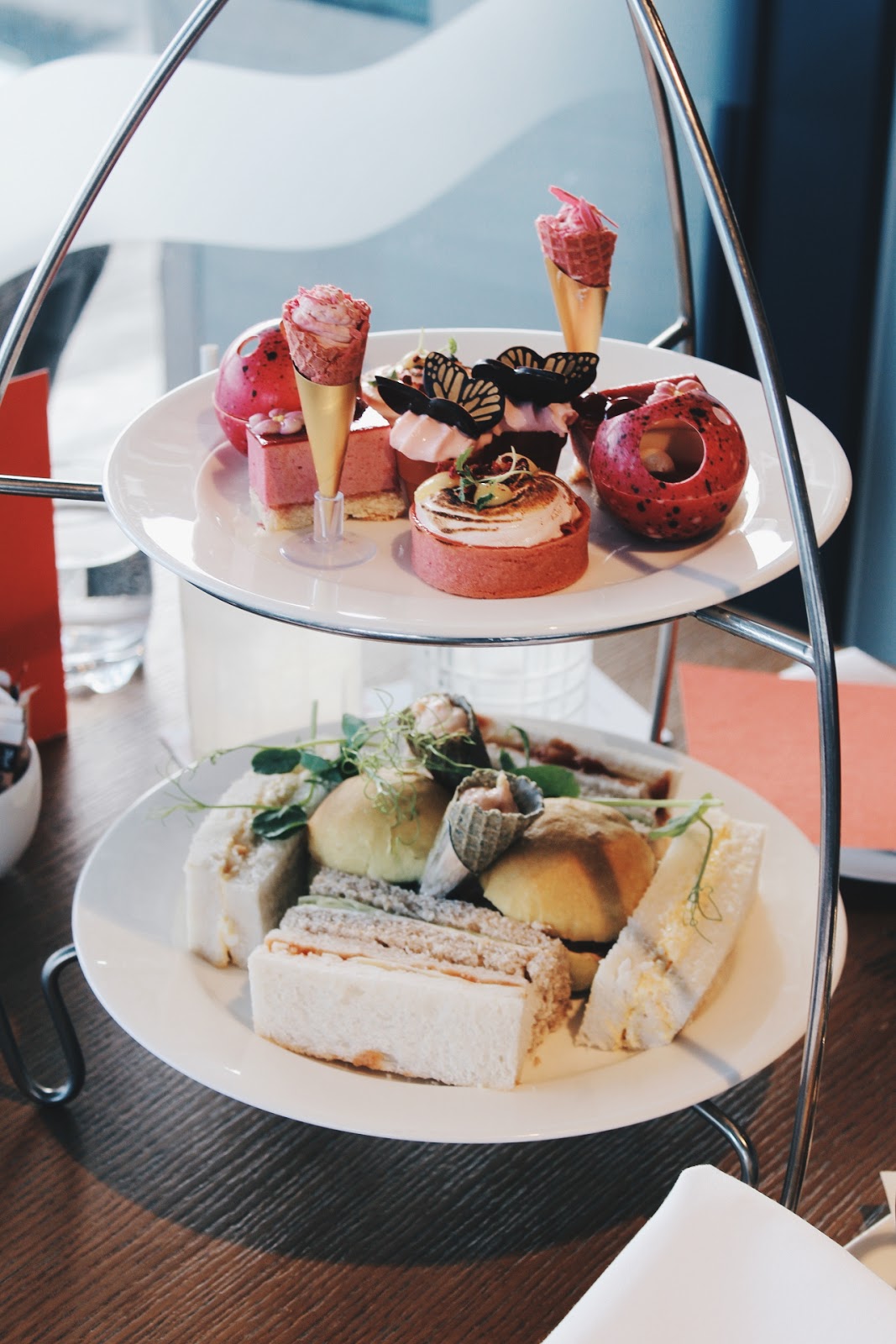 Cherry Blossom Afternoon Tea at HarBar on 6th Alice Anne