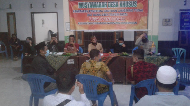 MusdesSus Pandemi Covid-19 Tentang BLT Desa Poncogati, Curahdami, Bondowoso MusdesSus Pandemi Covid-19 Tentang BLT Desa Poncogati, Curahdami, Bondowoso