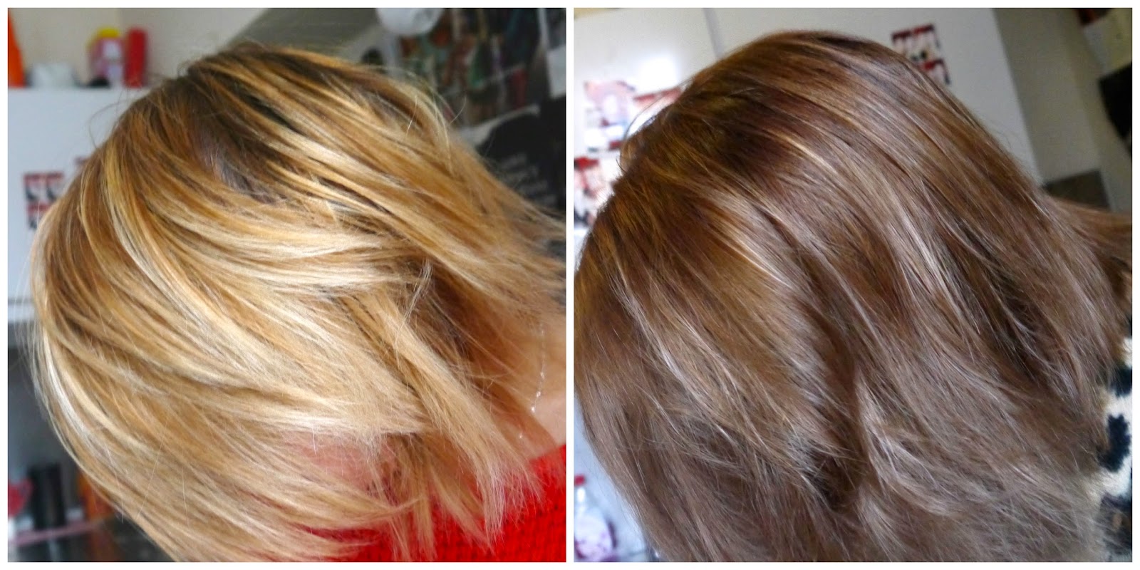 Результат окрашивания волос краской. Лореаль продиджи 7. Результат окрашивания волос краской. Матрикс 12. Глазирование волос.